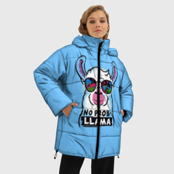 Женская зимняя куртка Oversize Llama - фото 2