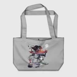 Пляжная сумка 3D Мой сосед Тоторо Totoro