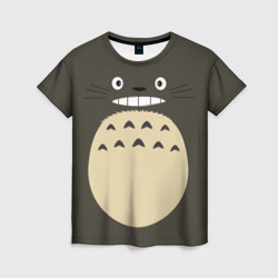 Женская футболка 3D Totoro