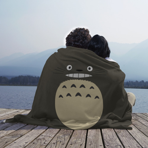 Плед 3D Totoro, цвет 3D (велсофт) - фото 3