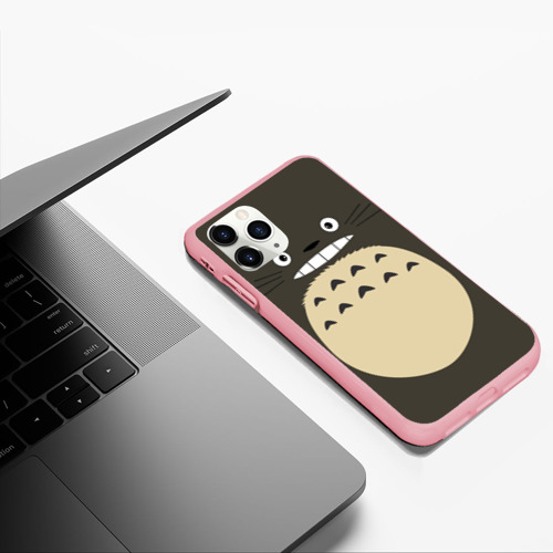 Чехол для iPhone 11 Pro Max матовый с принтом Totoro, фото #5