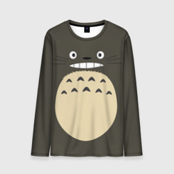 Мужской лонгслив 3D Totoro