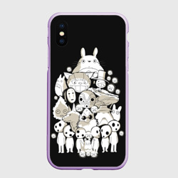 Чехол для iPhone XS Max матовый Totoro