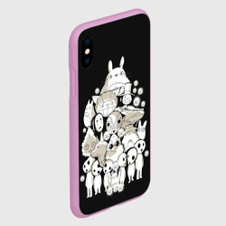 Чехол для iPhone XS Max матовый Totoro - фото 2