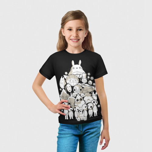 Детская футболка 3D Totoro, цвет 3D печать - фото 5
