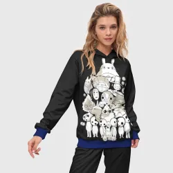 Женский костюм с толстовкой 3D Totoro - фото 2