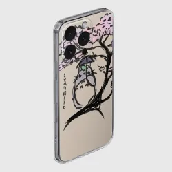 Чехол для iPhone 16 Pro Max силиконовый с защитой камеры Мой сосед Тоторо - фото 2