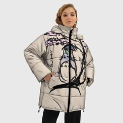 Женская зимняя куртка Oversize Мой сосед Тоторо - фото 2