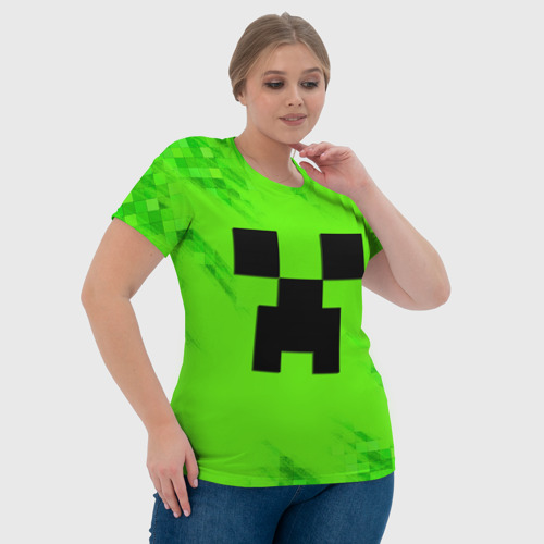 Женская футболка 3D Minecraft - фото 6
