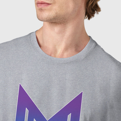 Мужская футболка хлопок с принтом Nigma esports, фото #4