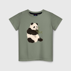Детская футболка хлопок Панда