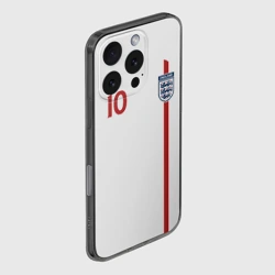 Чехол для iPhone 16 Pro силиконовый с защитой камеры Майкл Оуэн Англия Ретро - фото 2