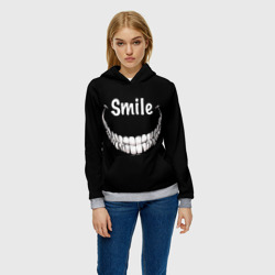 Женская толстовка 3D Smile - фото 2