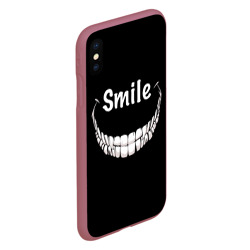 Чехол для iPhone XS Max матовый Smile - фото 2