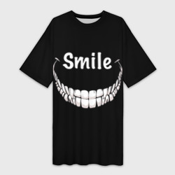 Платье-футболка 3D Smile