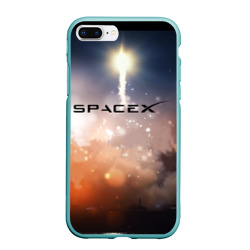 Чехол для iPhone 7Plus/8 Plus матовый Spacex 3D