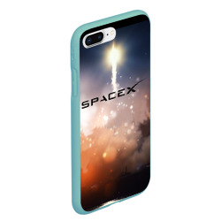 Чехол для iPhone 7Plus/8 Plus матовый Spacex 3D - фото 2