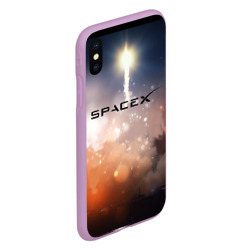 Чехол для iPhone XS Max матовый Spacex 3D - фото 2