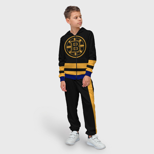 Детский 3D костюм с принтом Бостон Брюинз НХЛ, фото на моделе #1