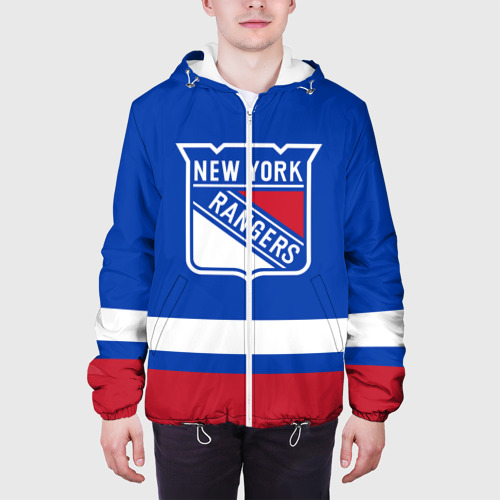 Мужская куртка 3D Нью-Йорк Рейнджерс НХЛ, цвет 3D печать - фото 4