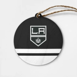 Деревянная игрушка круг Лос-Анджелес Кингз НХЛ