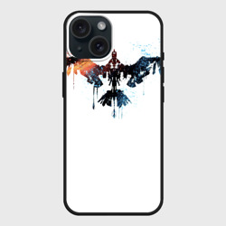Чехол силиконовый для Apple iPhone 15 матовый Horizon Zero down