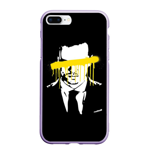 Чехол для iPhone 7Plus/8 Plus матовый Sherlock, цвет светло-сиреневый