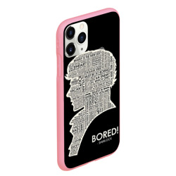 Чехол для iPhone 11 Pro Max матовый Bored Sherlock - фото 2