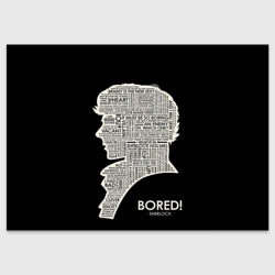 Поздравительная открытка Bored Sherlock