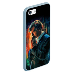 Чехол для iPhone 5/5S матовый Sherlock - фото 2