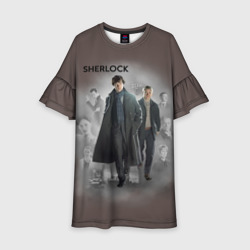 Детское платье 3D Sherlock Шерлок