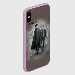 Чехол для iPhone XS Max матовый Sherlock Шерлок - фото 2
