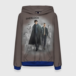 Женская толстовка 3D Sherlock Шерлок