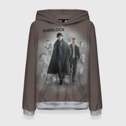 Женская толстовка 3D Sherlock Шерлок