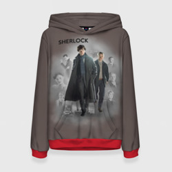 Женская толстовка 3D Sherlock Шерлок