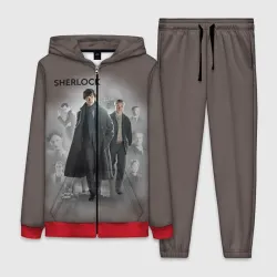 Женский костюм 3D Sherlock Шерлок
