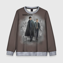 Детский свитшот 3D Sherlock Шерлок