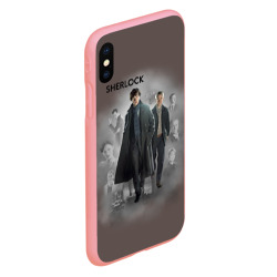 Чехол для iPhone XS Max матовый Sherlock Шерлок - фото 2