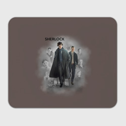 Прямоугольный коврик для мышки Sherlock Шерлок