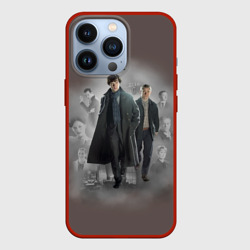 Чехол для iPhone 13 Pro Sherlock Шерлок