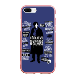 Чехол для iPhone 7Plus/8 Plus матовый Sherlock