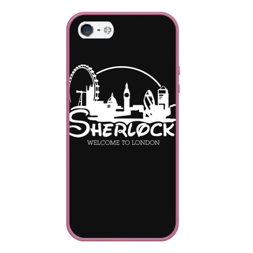 Чехол для iPhone 5/5S матовый Sherlock