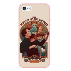 Чехол для iPhone 5/5S матовый Sherlock