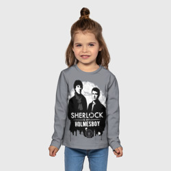 Детский лонгслив 3D Sherlock Holmesboy - фото 2