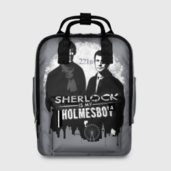 Женский рюкзак 3D Sherlock Holmesboy