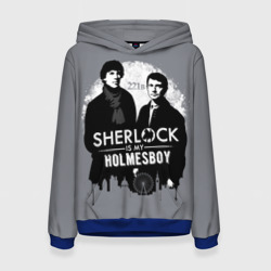 Женская толстовка 3D Sherlock Holmesboy