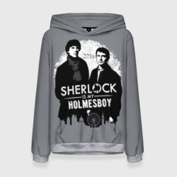 Женская толстовка 3D Sherlock Holmesboy