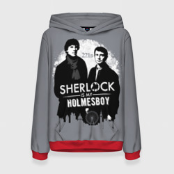 Женская толстовка 3D Sherlock Holmesboy