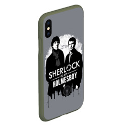 Чехол для iPhone XS Max матовый Sherlock Holmesboy - фото 2