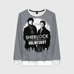 Женский свитшот 3D Sherlock Holmesboy